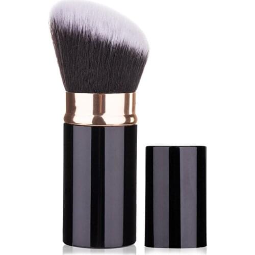 Portable Retractable Beauty Brush Makeup Brush Multifunctional Face Blending Cream Seamless Loose Powder Brushes Cosmetics Tools