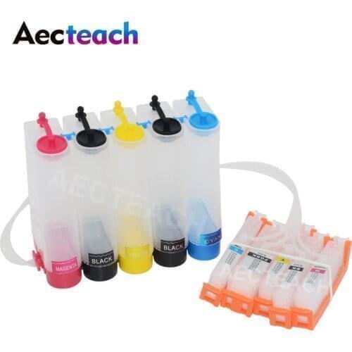 Aecteach PGI 470 CLI 471 Continuous Ciss Ink Tank For Canon PIXMA MG5740 MG6840 MG7740 TS5040 TS6040 Printer Ciss System