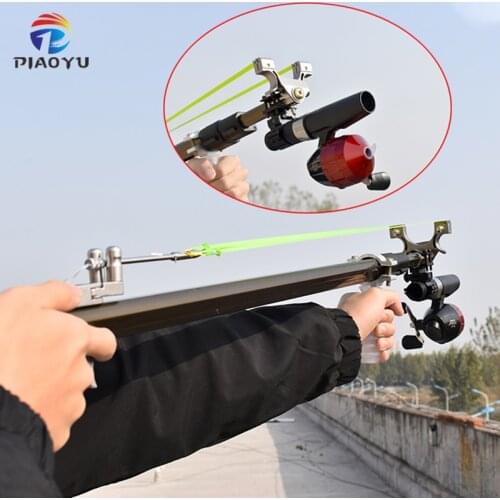 New Folding Slingshot Rifle Mechanical Slingshots Outdoor Telescopic Slingshot Shooting Toys Hunting Tools