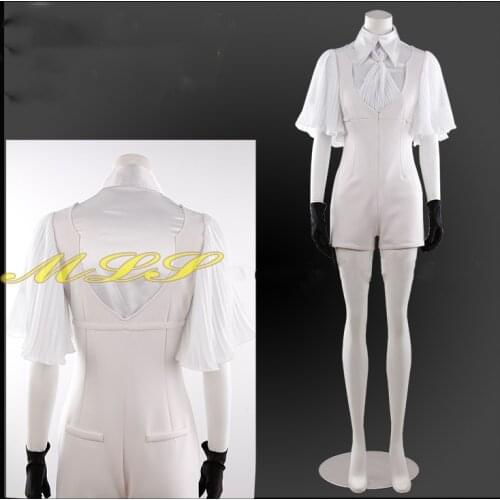 Land of the Lustrous Phosphophyllite Moon Shirt Suspenders Jumpsuits Uniform Outfit Anime Customize Cosplay Costumes