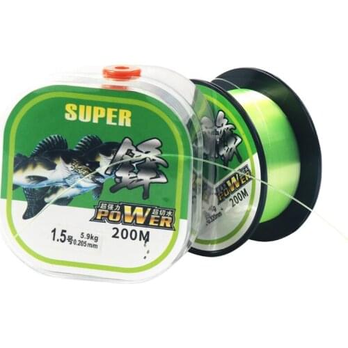 7LB - 42LB Nylon Thread Super Strong Fishing Line Monofilament 200m Nylon Fishing Line