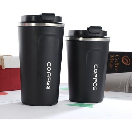 380ml/510ml Stainless Steel Coffee Thermos Mug Portable Car Vacuum Flasks Travel Thermo Cup Water Bottler Thermocup Home Cocina