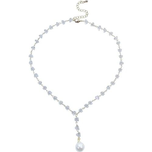 XIAO YOUNG Pearl Necklaces For Women
