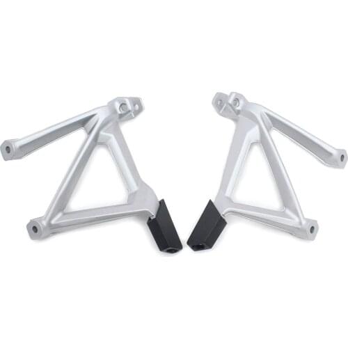 Rear Foot Pegs Brackets Footrest Footpeg Holder Assembly For BMW R 1200GS LC ADV Aluminum