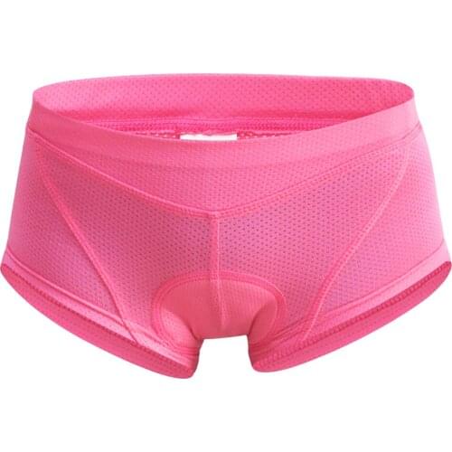 Women Cycling Shorts 3D Padded MTB Cycling Underwear Compression Breathable