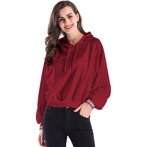 ZOUHIRC Women's Sweatshirts With Inscriptions