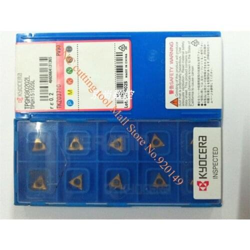 10PCS carbide inserts tools TPGH080202L PV90 TPGH160308L TN60 TPGH110308L PR930 TPGH110202L PR90 free shipping