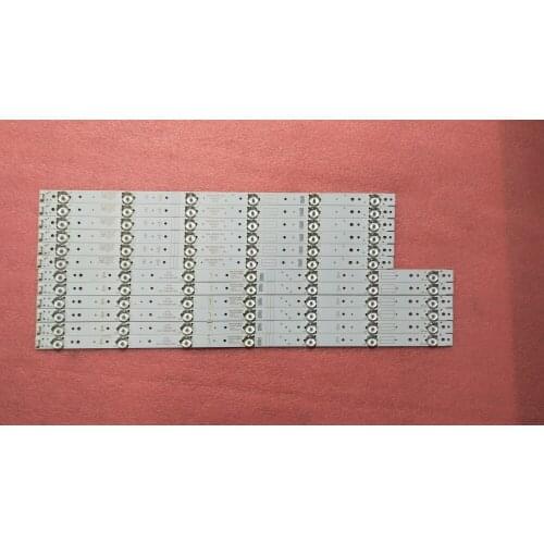 12pcs/Kit for Skyworth 55E6000 55E3500 55X5E 55M5 55M6 V6 light bar 5800-W55004-RP40 5800-W55004-LP40 screen RDL550WY