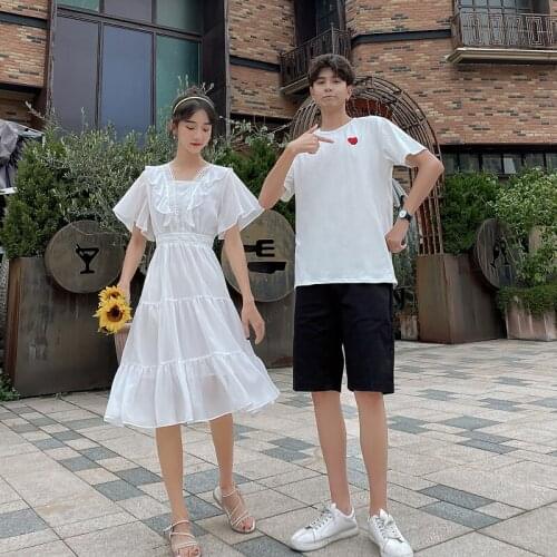 2028# New College style matching outfit couples clothes couples clothing