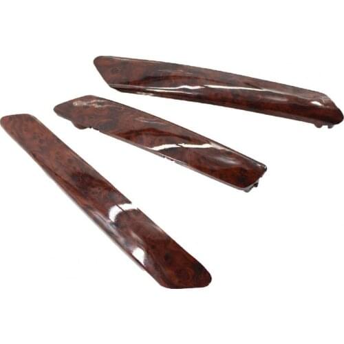 3Pcs Waterproof Door Handle Trim Replacement Durable Interior Door Handle Molding 3B4867371L 3B4867372R 3B0867172 for VW-Passat