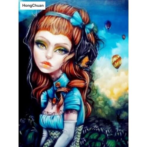 5D DIY diamond painting cross stitch needleworkhome decoration beautiful girlsquare/round mosaic diamond thornshow new year gift