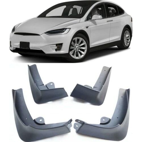 Car decoration Splash Guards Mud Flaps Guards FOR 2016-2020 Tesla Model X fender 4pcs/set