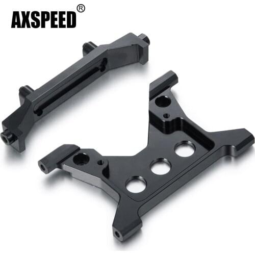 AXSPEED Aluminum Frame Mounting Battery Holder Fixing Bracket for Axial SCX10 III AXI03007 1/10 RC Crawler Car Upgrade Parts