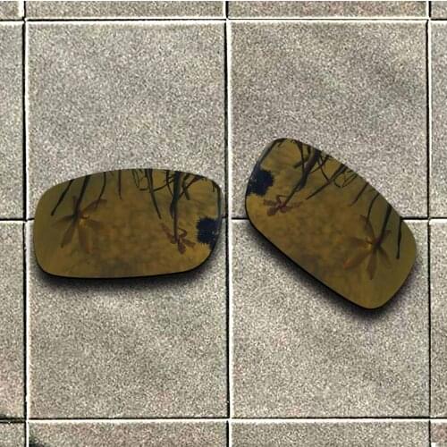 Bronze Gold Polarized Sunglasses Replacement Lens for-Oakley Crankshaft Frame 100% UV Protection Good Fitness