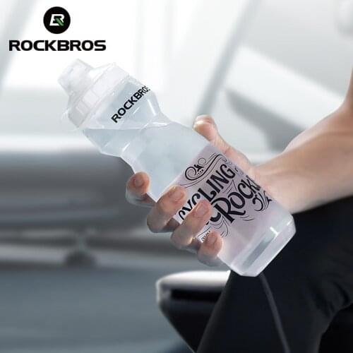 ROCKBROS 750ML Mountain Bike Bicycle Cycling Water Drink Bottle Outdoor Sports Plastic Portable Kettle Water Bottle Drinkware