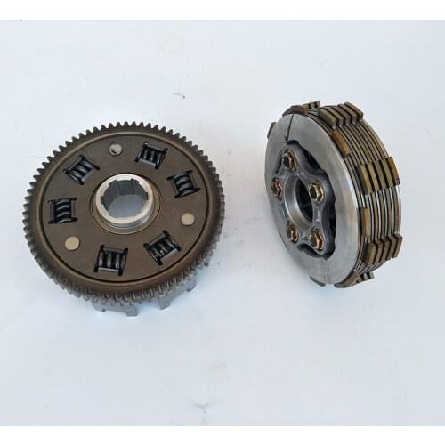 Motorcycle Engine Part Clutch for Vertical Engine 6 Disc 5 Spring 73 Tooth