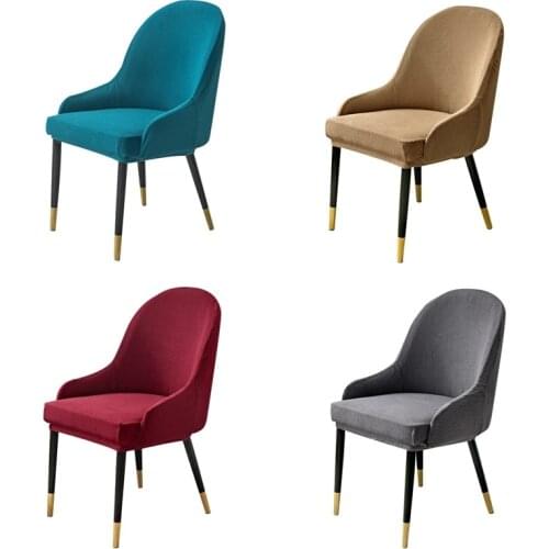 4pc Bar Chair Cover Sloping Arm Chair Cover Big Size Wing Bakc King Back Chair Covers Seat Covers For Hotel And Party Banquet