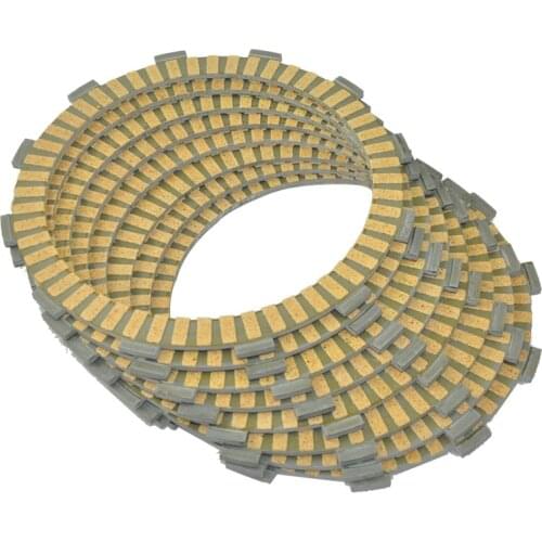 8pcs Motorcycle Friction Clutch Plates For Honda VT1300 2010-2020 VTX1300 03-09 VTX1800 VTX1800R Cast Spoke 02-08 VTX1300R 05-09
