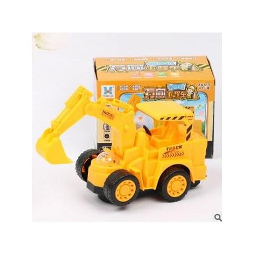 Simulation engineering vehicle, childrens electric luminous universal simulation engineering vehicle, electric vehicle