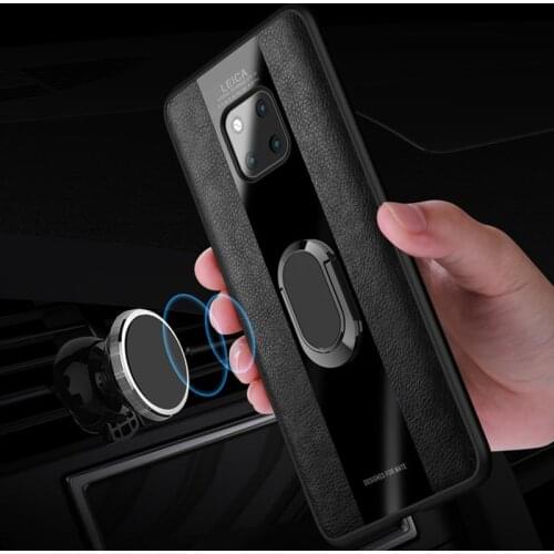 Magnetic Finger Ring Kickstand Case For Huawei Mate 9 10 20 30 Pro 20X P10 P20 Lite P30 Nova 3 3i Honor 8X 8C V10 V20 Back Cover