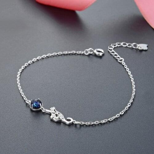 Fashion Bracelet For Women Genuine 925 Sterling Silver Bracelet Jewelry Accessories Anniversary Gift For Lady Party Decoration