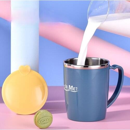 Fashion Stainless Steel Coffee Thermos Mug Portable Car Vacuum Flasks Travel Thermo Cup Water Bottler Thermocup for Gifts 350ml