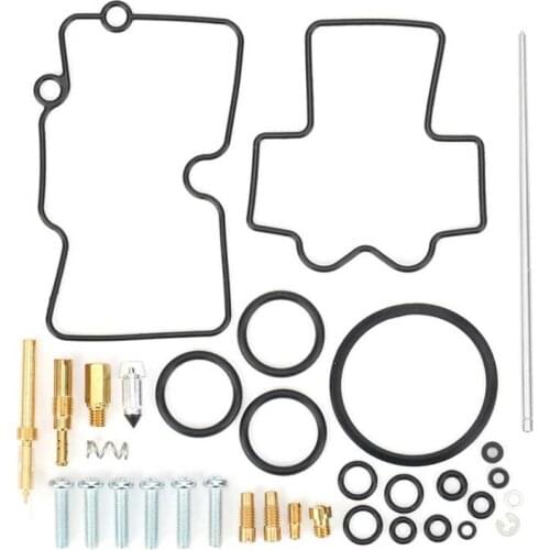 Rubber Brass Carburetor Repair Tools Kit Fix Parts 26-1465 For CRF450R 2006 Repairing Accessories