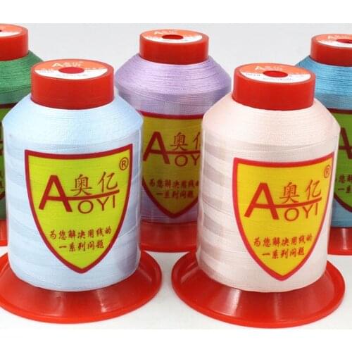 Household sewing machine thread factory direct sales 210D2 strands of multi-color spot wear-resistant high-strength fine thread