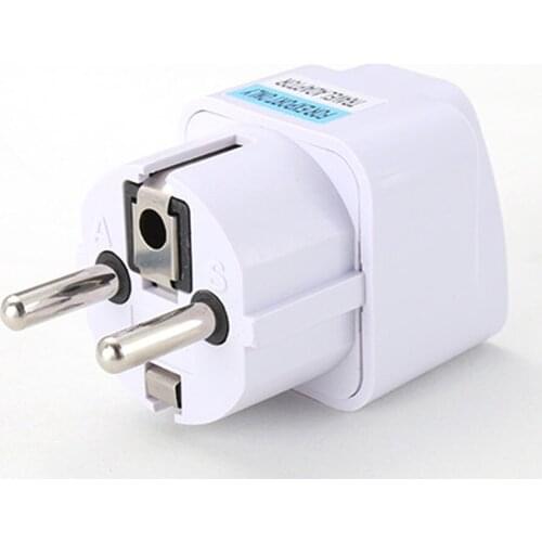 New Hot sell Universal UK US AU to EU AC Power Socket Plug Travel Charger Adapter Converter