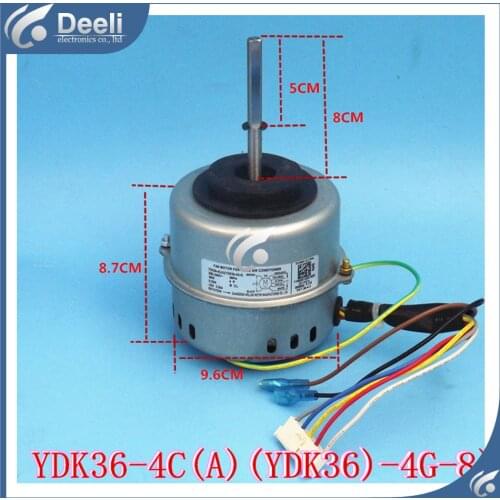 Original for air conditioning Fan motor YDK36-4C(A) (YDK36-4G-8) 4G-8 36W Direction of departure