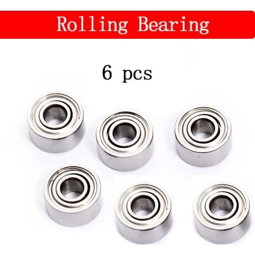 6PCS 10*5*4 8*5*2.5 15*10*4 Rolling Bearing Oil Bearing Ball Bearing for vrx racing 1/10 RC Car Parts 10233 10232 10235