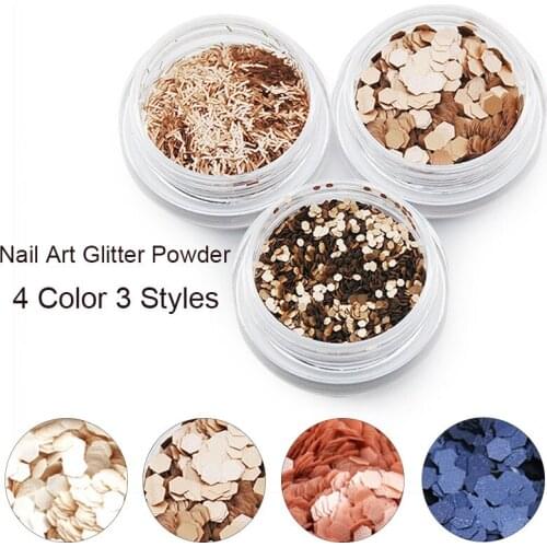 Nail Powder DIY Design Glitter Pigment Dust Nail Decoration Matt Nail Dip Powder for Nail UV gel varnish Polish Tools