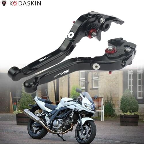 Levers for Suzuki SV650S 1999-2009 Adjustable CNC Modification Part Accessories Foldable Folding Extendable Brake Clutch Levers