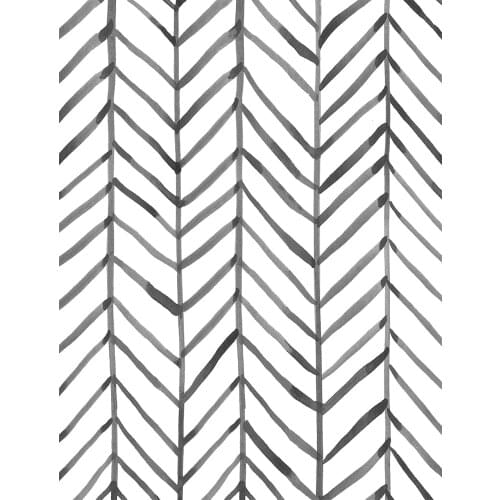 Modern Stripe Peel And Stick Wallpaper Herringbone Black White Vinyl Self Adhesive Contact Paper For Kidroom Bedroom Home Decor