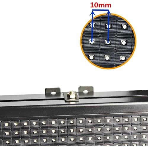 P10 SMD Led Display Board Full Color RGB Indoor Programmable Led Shop Sign Improve Your Sales Performance