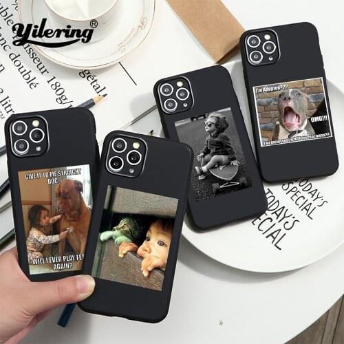 Funny Boy girls animal Cat Phone case For iPhone 12 11 Pro MAX Case SE 2020 5 5S SE 6 6S 7 8 Plus XR X XS Max 6s plus case Cover