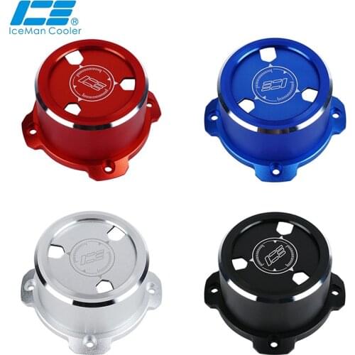 IceManCooler Water Cooling D5 Pump Armor,D5 Pump Core Jacket,Blue,Red,Black,silver ,Pump Refit Accessory,Seller Highly Recommend