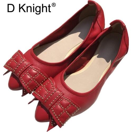 2021 Spring Summer Women Shoes Size 41 Women Flats With Genuine Leather Chaussures Femme Slip On Women Loafers Flat Shoes Woman
