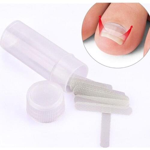 10Pcs/lot Ingrown Toenail Correction Tool Nail Treatment Elastic Patch Sticker Straightening Clip Brace Pedicure Tool