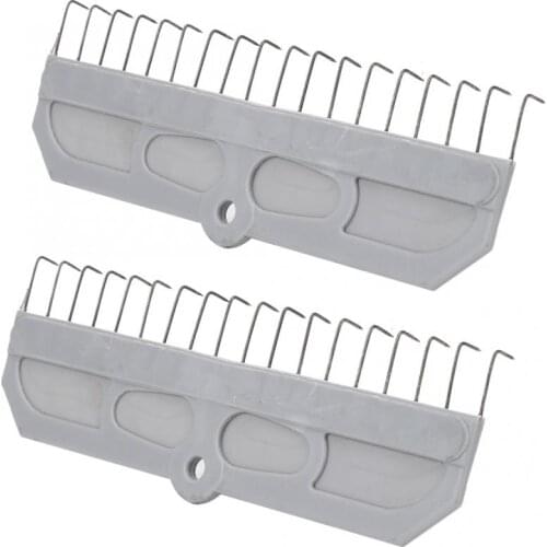 2Pcs 20cm Knitting Machine Weight Hanger 18-Claw Weight Wide Hanger Knitting Machine Parts Sewing Supplies Sewing Tools