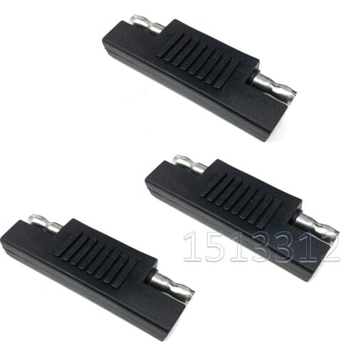 3PCS Solar SAE Polarity Reverse Adapter Connectors For Quick Disconnect Extension Cable Solar Panel Battery Power Maintainer