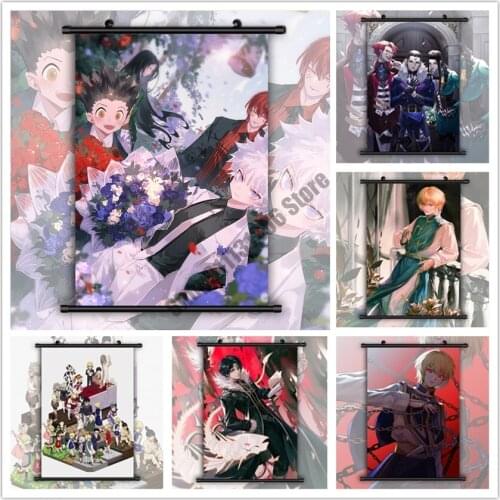 5D DIY Diamond Painting Anime Full Square Diamond Embroidery Hunter X Hunter Mosaic Cross Stitch Kits Christmas Home Decoration