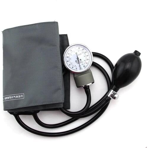 Aneroid Sphygmomanometer Measure Device Home Use Blood Pressure Manual Watches Meter Arm Tool Health Therapy Care Tonometer