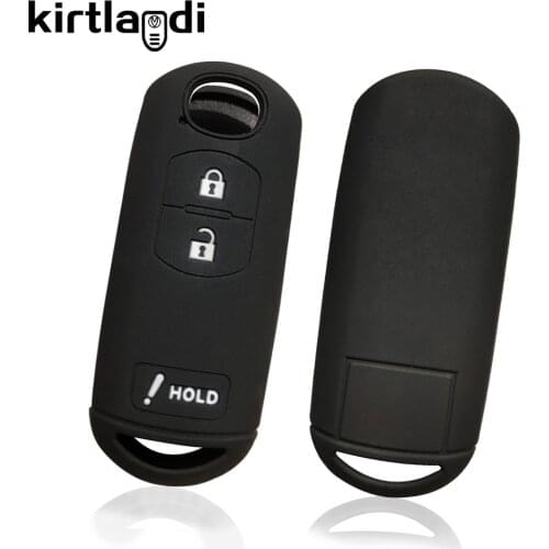Kirtlandi Car Key Cover for Mazda 3 CX3 CX-3 CX-5 CX5 CX7 CX-7 CX9 CX-9 Speed 3 Smart Remote Control Key Case Holder Key Bag