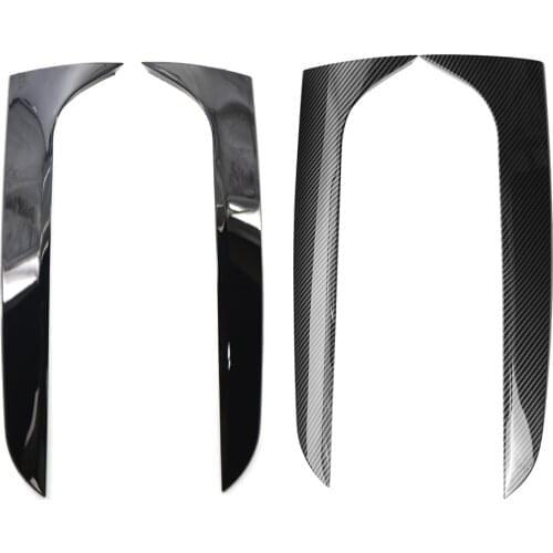 Car Rear Window Side Spoiler Cover Plastic Rear Window Side Spoiler Left+Right for Audi A4 B8 Allroad Avant 09-16