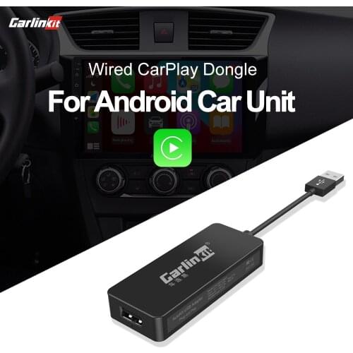 Carlinkit Wireless Apple Carplay Dongle Android Auto Carplay Smart Link USB Dongle Adapter Navigation Media Player Mirrorlink