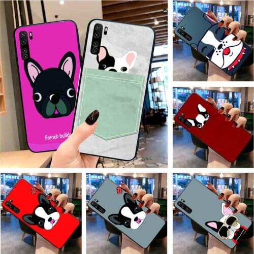 Pug Dog French Bulldog Phone Case for Huawei P20 P30 P40 lite E Pro Mate 30 20 Pro P Smart 2020 P10