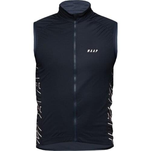 MAAP Windproof Vest Men Cycling Jersey Ropa Ciclismo Lightweight Breathable Mesh MTB Cycling Vest Bike Jacket Hombre Bicycle Kit