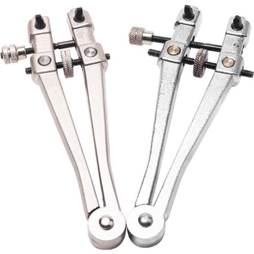 Stainless Steel Watch Case Screw Back Opener Wrench V-Shape Watchmaker Repair Tool