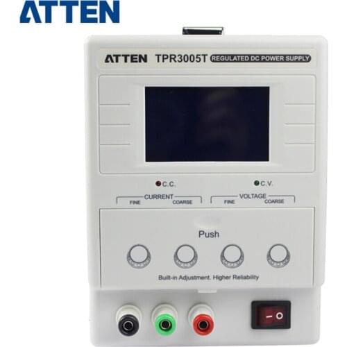 ATTEN 220V TPR3005T 5A Single Channel Linear DC Power Supply